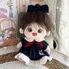 1 set Bow Hair Band Cotton Doll's Dress Whale Pattern Plush Doll Clothes  Children's Gift