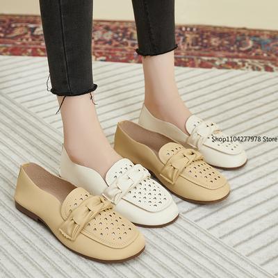 Мода 2025 Лето Новая Мода Круглый Носок Туфли Медсестры Мягкая Подошва Нескользящие Сандалии Балетки Дышащая Повседневная Спортивная Женская Обувь