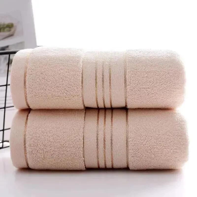 1 Towels Thickened Absorbent Towel Pure Cotton Quick Absorbent Soft Quick Dry Thickened Face Towel