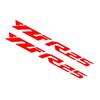 Motorcycle Sticker Motorcycle Decal Sticker Accessories Fit Yamaha YZF-R25 2014 2015 2016 2017-2022 (Color: Red)