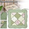 Chair Pad with Ties Chair Cushion Farmhouse Floral Kitchen Dining Seat G