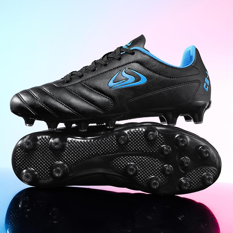 New Men Football Boots Comfortable Soccer Shoes TF FG Grass Cleats Outdoor Training Shoes Match Breathable Futsal Sport Indoor