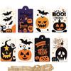 80Pcs Festival Hanging Label Set with String Light Weight Hanging Signs for Candy Cookie Goodie Bags Wrapping Hanging