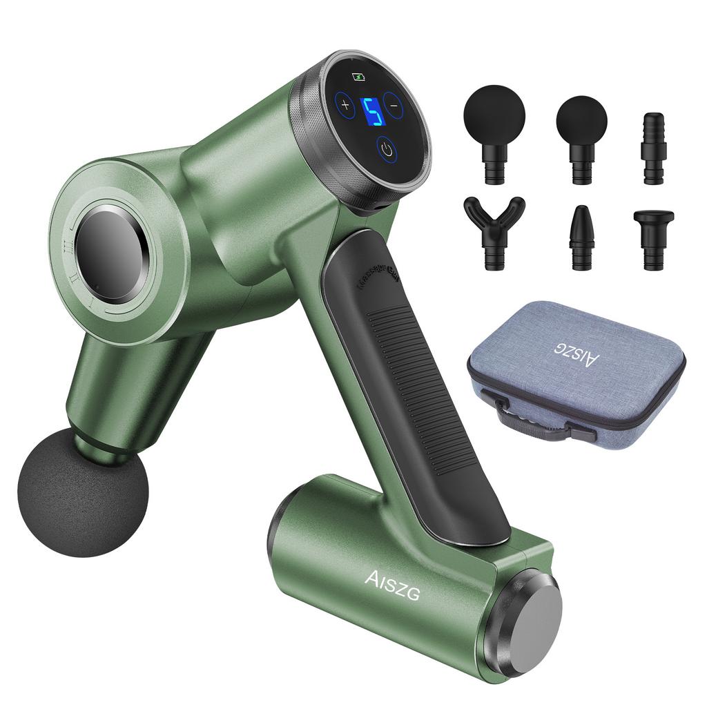 Новый многоскоростной ручной массажный пистолет Электрический перкуссионный массажер Релаксатор для тела Профессиональное устройство для физической подготовки Расслабление мышц