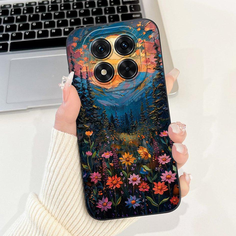 Чехол для Xiaomi Redmi Note 14 Pro 5G Модный Расписной Мягкий Силиконовый Задний Чехол для Xiaomi Redmi Note 14 Pro Plus Note14 Pro+ Корпус