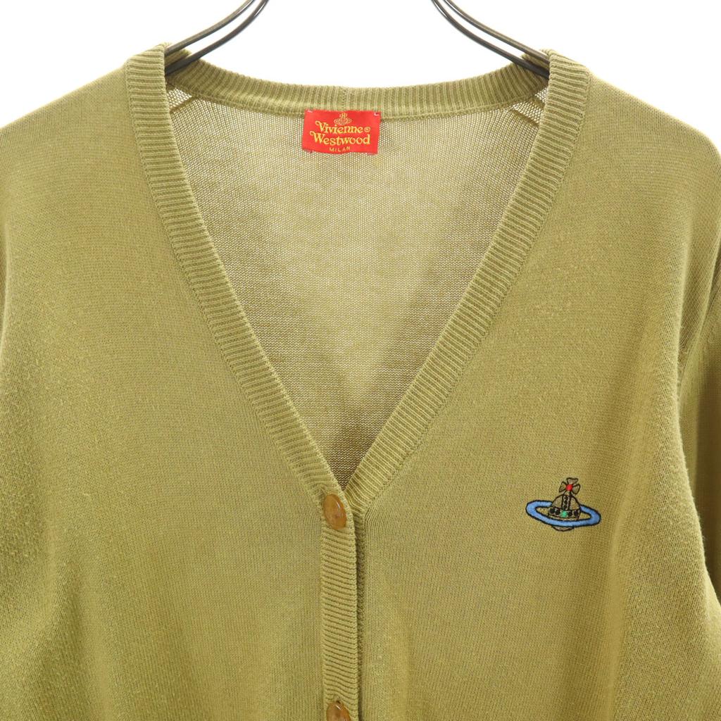 Vivienne Westwood Made in Italy Old Long sleeve V neck knit cardigan M Women Used