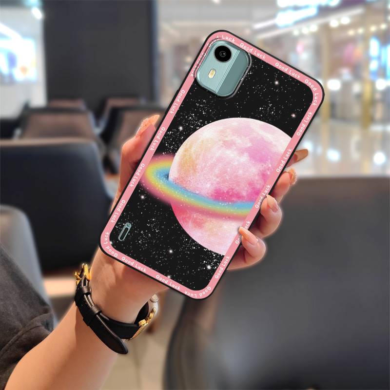 Cartoon Phone Protector Phone Case For Nokia C12/C12 Pro/C12 Plus/TA-1535 Durable Cute TPU Silicone Anti-dust Back Cover