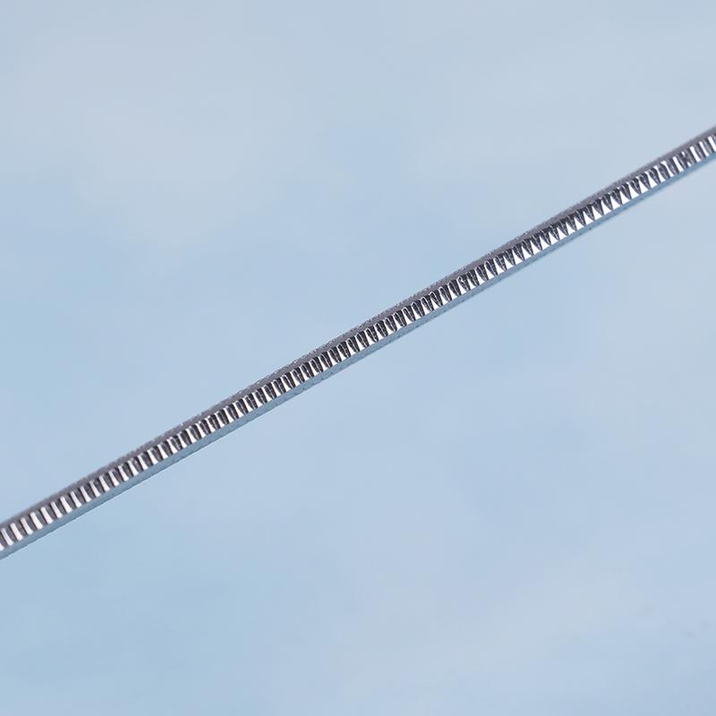 Металлическая пилка из нержавеющей стали для дизайна ногтей, двухсторонний инструмент для педикюра и маникюра