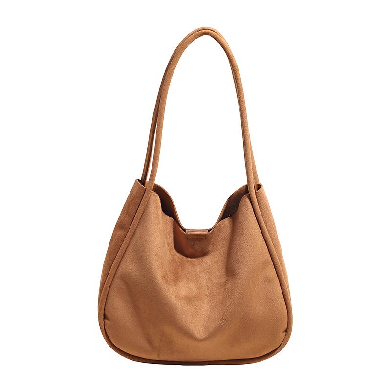 Large-capacity Soft Leather Bag Women's New Foreign-style Texture Shoulder Underarm Bag Tote Bag Women's Bag