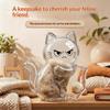 Милая Кошка Прозрачный ПП Магнит на Холодильник Сборщик Шерсти Животных Домашний Кухонный Орнамент Подарок для Любителей Кошек