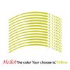 26" 27.5" 29" Cube Bicycle Wheels Sticker Bike Rim Decor inch Vinyl Stickers Cube Cycling Wheel
