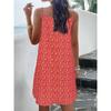Women's Summer Dress Sleeveless Suspender Floral Dress