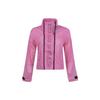Куртка с логотипом Air Letter и высоким воротом, с длинными рукавами, женская куртка розового цвета CJ1875-693