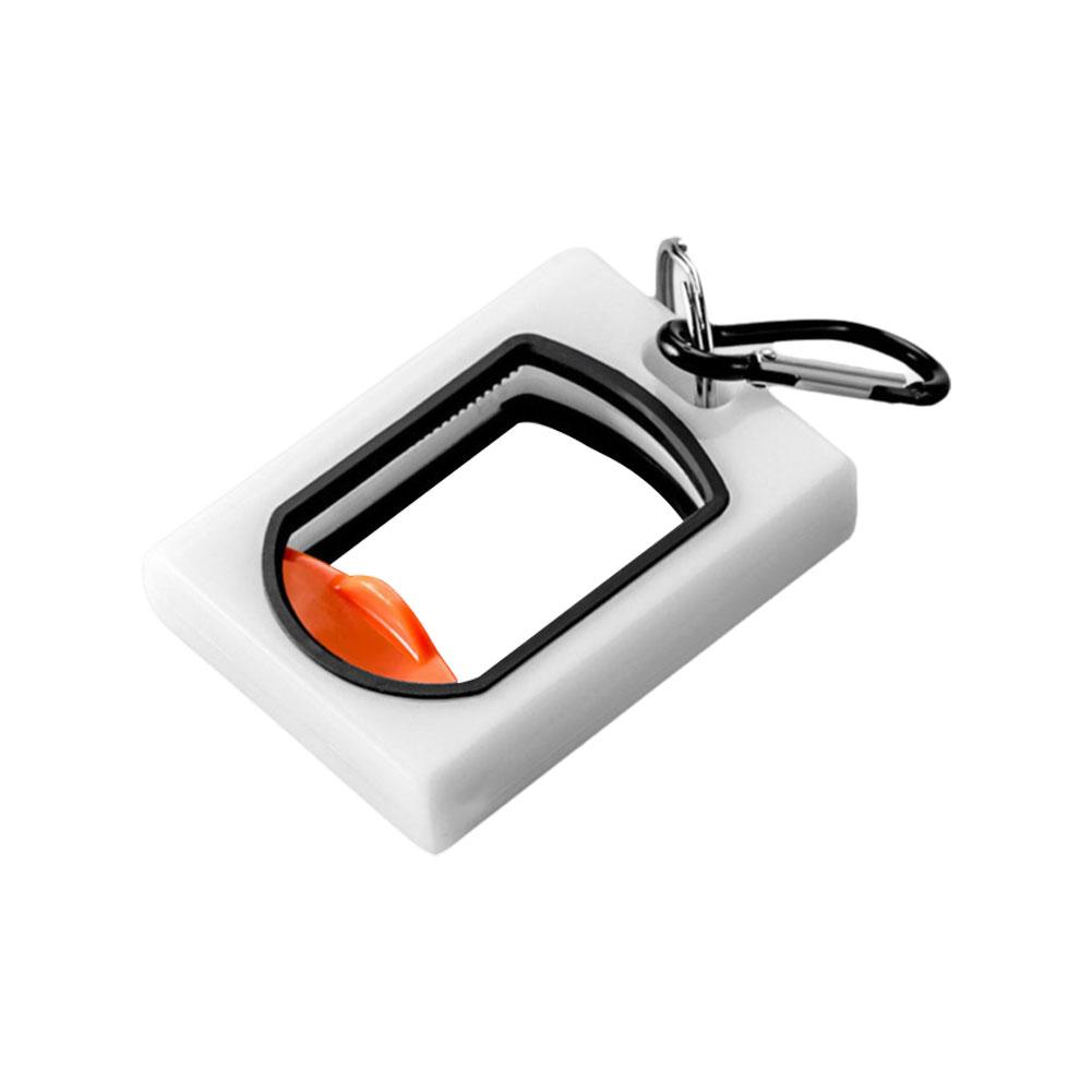 1Pcs Zip Tie Organizer Portable Fluorescent Cable Tie Holder Reusable Storage Supplies Square Round Luminous Buckle Tools