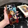 A-Алхимик F-Стальной Э-Эдвард Э-Элрик-ЭЭ Чехол для телефона для iPhone 17,16,15,14,13,12,11 Plus,Pro Max,Разноцветный Серебристый Черный Чехол