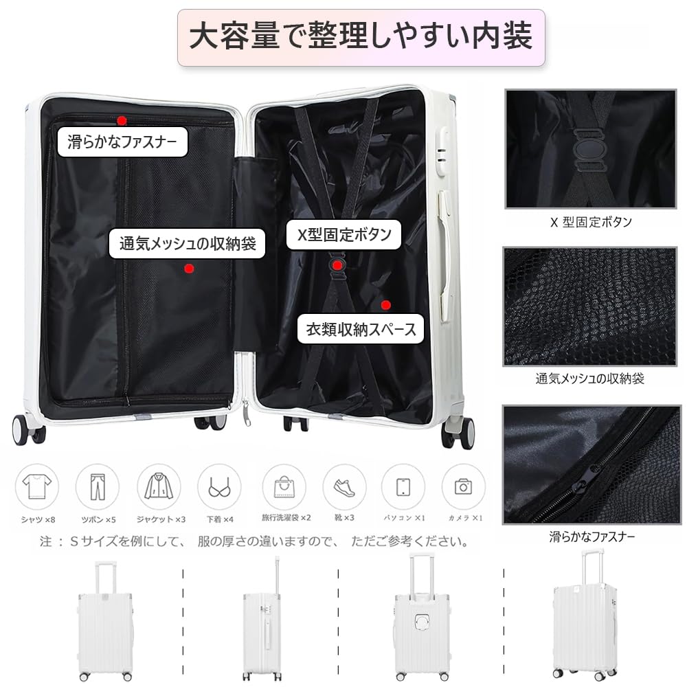 Сумка для переноски с USB-зарядкой, скрытая застежка-молния на 360 градусов, двойная дорожная молния для деловых поездок на ночь [DANCINGWOLVES] Чемодан, чехол, ручная кладь