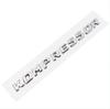 AAXR1 3D ABS Kompressor Letters Car Rear Trunk Fender Emblem Badge Car Sticker Decals For Mercedes C230 C200 C180 SLK CLK 200k SL CLS