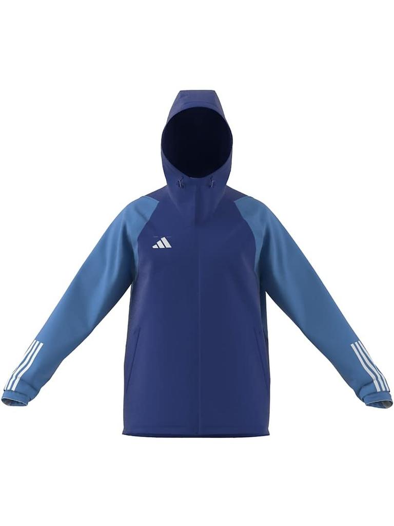 Футбольная куртка Tiro 23 Competition All Weather Jacket DI376 Team [Adidas] мужская IC4572 ROYBLU/Pa J/L