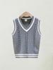 Унисекс вязаный школьный жилет: Теплая школьная форма для весны и осени