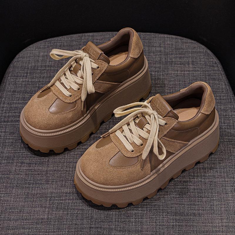 Кроссовки De Training на толстой подошве в стиле ретро, повседневная спортивная обувь для сноуборда, студенческая обувь