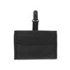 Hidden Travel Pocket Pouch Hidden Pocket Slim Compact Passport Case Simple Black Waist Pouch Travel Pouch Travel Goods