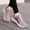 Miracle Women'S Sneakers Comfortable Running Shoes Large Size Fly-Woven Versatile Lace-Up Casual Shoes Children
