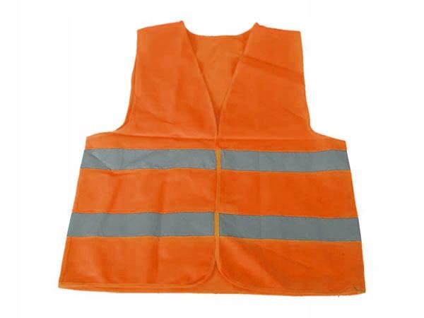Kamizelka Odblaskowa Pomarańczowa Xxxl
