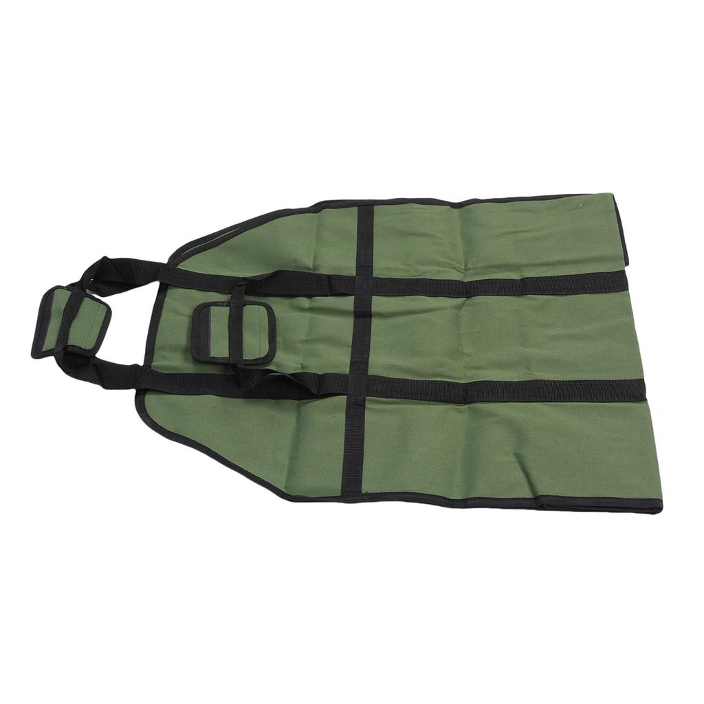 Сумка-переноска для дров, уличный держатель для хранения и переноски дров для кемпинга, барбекю, древесного угля, с двойной ручкой, водонепроницаемая