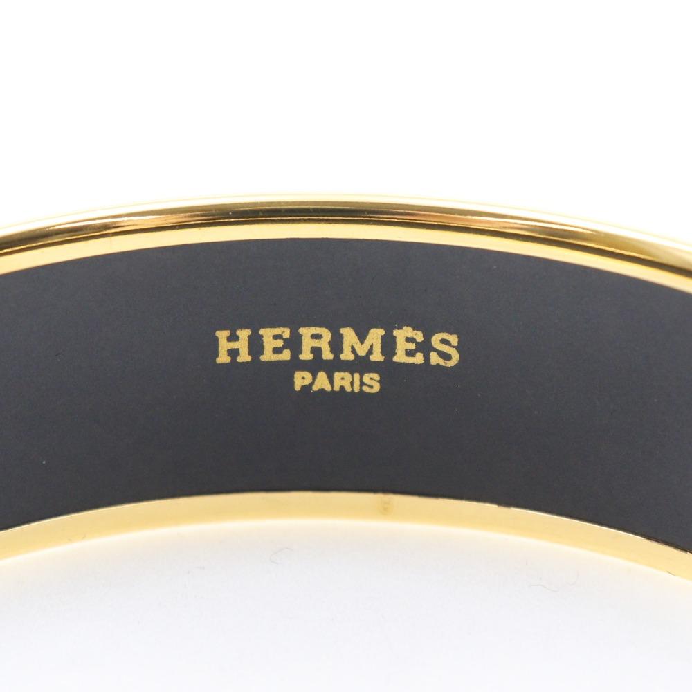 Hermes Браслет EmailGM Шиппо Лошадь Позолоченный Красный 33,4 г Женский Б/у