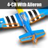 RC Airplane Fixed Wing Airplane with Gyroscope Auto Stable System Remote Controller for Children