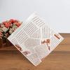 100Pcs 15x15cm Sandwich Wrappers Oilproof Disposable  Hamburger Pouch  Restaurant
