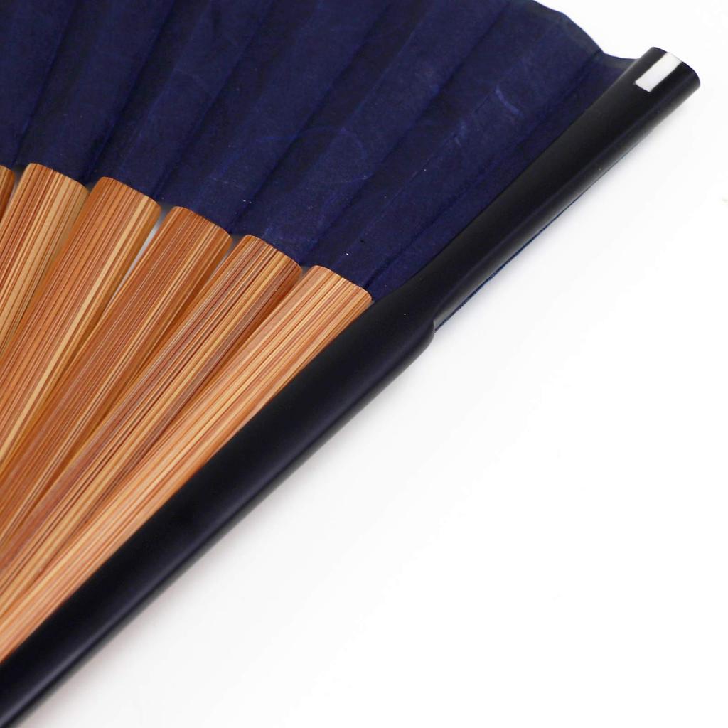 Веер Набор вееров с изображением стрекозы Ики [Osaka Choseido] Веер, мужской, модный, деловой, сумка, держатель, носовой платок, Pente,