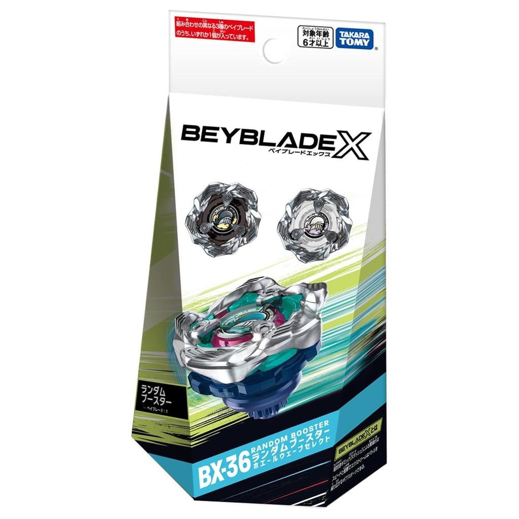 BEYBLADE X Beyblade X Случайный усилитель Whale Wave Select BX-36