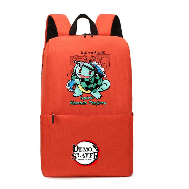 Рюкзак в стиле аниме «Убийца демонов» Nezuko Kawaii, школьная сумка с героями мультфильмов, большая вместимость, манга для путешествий, повседневная сумка для книг для девочек для взрослых