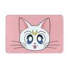 Anime Sailors Moons Luna Cat Doormat Non-Slip Entrance Bath Kitchen Floor Door Mat  Bedroom Balcony Carpet Rug