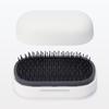 MUJI Vibrating Hair Brush White Width X Depth X Height 10.6 5.6 4.5cm MJ-VHB1/44821862