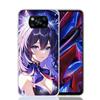 Чехол для телефона Honkai Star Rail Seele для Xiaomi Poco X7 X6 X5 Pro F7 Ultra Redmi 15C 15 13 13C 12 12C 10 10A 10C 9 9A 9C 9T Обложка P