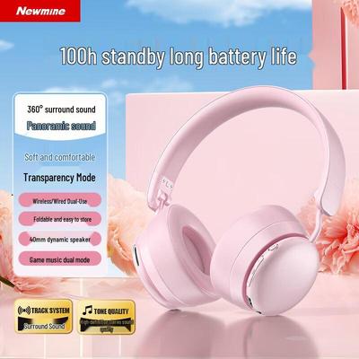 Беспроводные накладные Bluetooth-наушники Newmine TB206