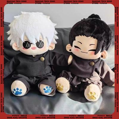 40 см Плюшевые куклы Jujutsu Kaisen Кукла Сатору Годжо Куклы Гэто Сугуру милые Хлопковая кукла украшение комнаты Игрушка Подарки на день рождения для детей