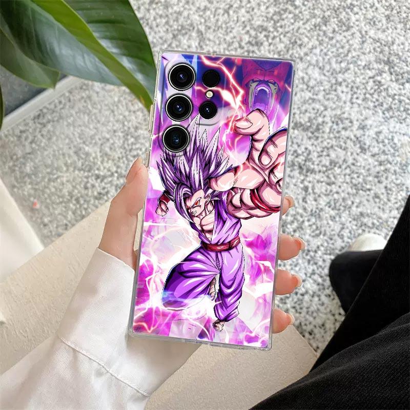 Dragons Anime Balls Cool S26 Ultra Case Coque For Samsung Galaxy S25 S26 S24 S23 Ultra S22 S20 Plus S21 FE A57 Clear Phone Cover