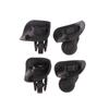 1Pair Replacement Luggage Wheels Suitcases Spinner Caster A08 Silent Rubber Wheels Baggage Wheel For Suitcase Trolley Accessory