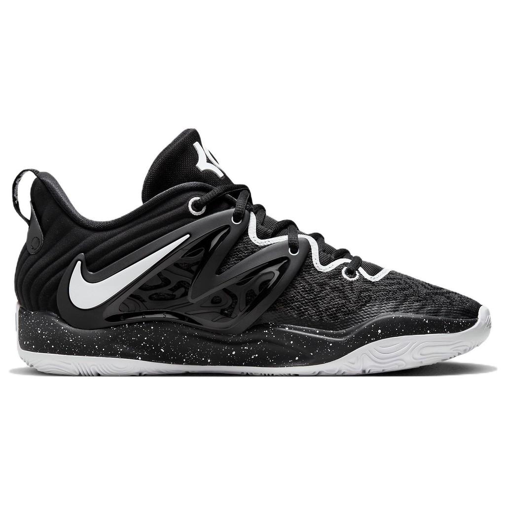 Nike Мужские кроссовки KD 15 TB черно-белые в крапинку DO9826-002