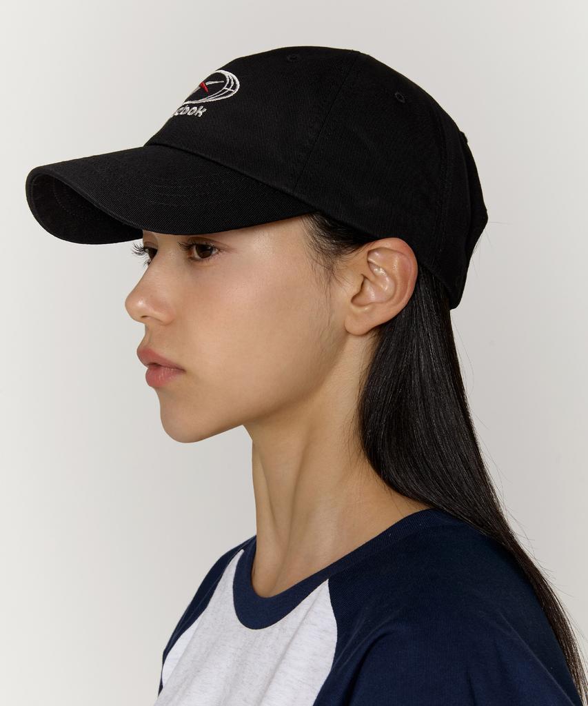 Reebok Кепка с логотипом-кругом - Черная