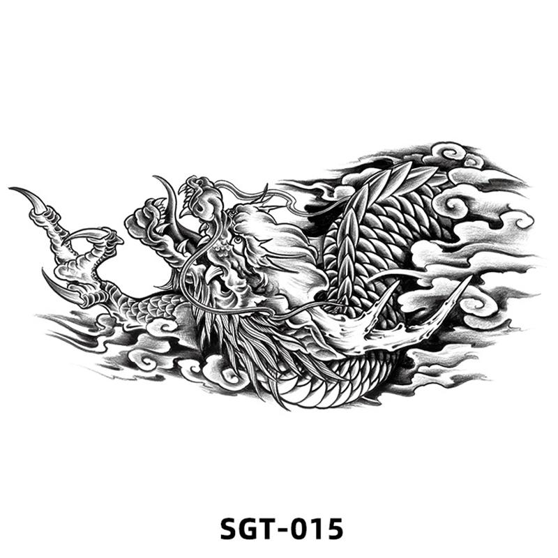 Временные татуировки наклейки водонепроницаемые тела плечо грудь рука искусство поддельные татуировки