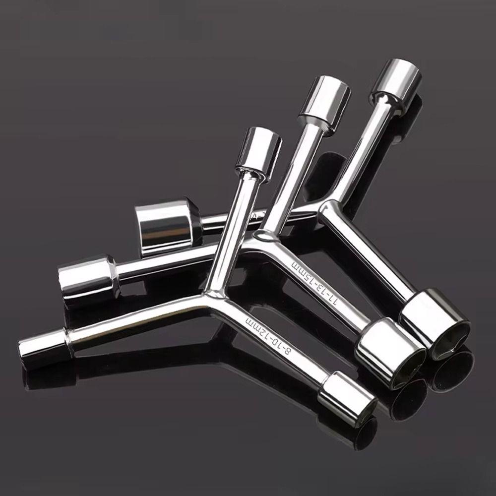 1 шт. хром-ванадиевая сталь Y-образный гаечный ключ многостандартный трехвилочный гаечный ключ новый треугольный торцевой гаечный ключ