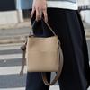 Casual Bag, High-end Shopping Basket, Cowhide Bucket Bag, Women's Crossbody Bag, Single-shoulder Bag