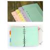 Planner A5 A6 40 Sheets Notebook Paper Loose Leaf Paper Refill Binder Inside Page Paper Refill