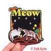 Cartoon Embroidery Patch Space Flower Animal Patch Iron On Patches For Clothing Thermoadhesive Patches On Clothes Jacket Sew DIY