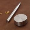 Stainless Steel Snap Fasteners Kits Snap Setting Tool Set Setter Base Handmade Leathercraft Fastening Tool for Craft