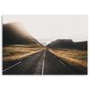Canvas Print Road Mountains Nature